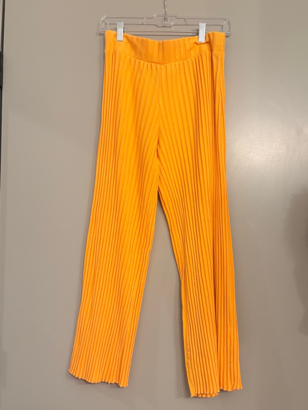 Ribbed Orange Fun Pants